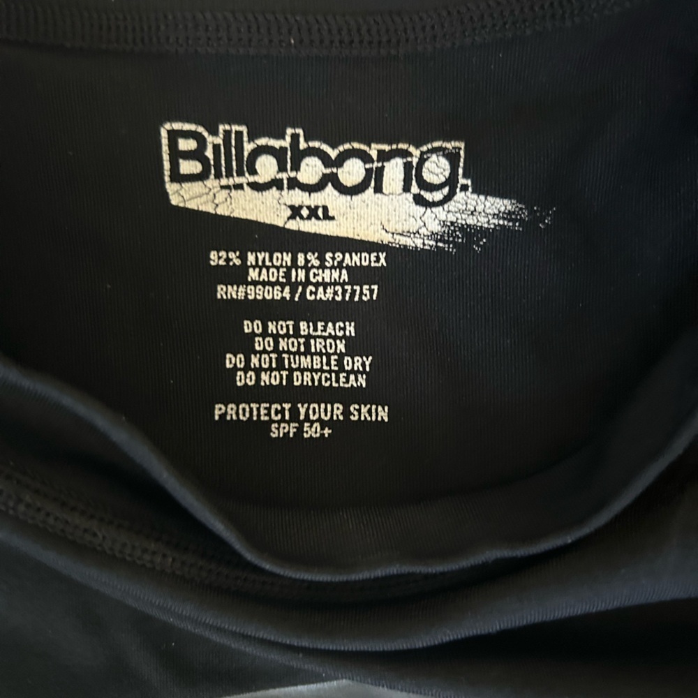 Billabong Rash Guard Surf Shirt SPF 50+ size youth XXL - Picture 6 of 8